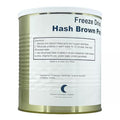Military Surplus Freeze-Dried Hash Brown Potatoes 16 Oz Long Shelf Life, Lightweight Survival Food for Emergency, Camping, and Hiking 25+ Year Shelf Life Made in USA