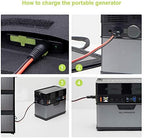 ALLPOWERS Solar Charger 100W Solar Panel Foldable Portable with Dual 5v USB18v DC for Laptop, Tablet, Notebook, 12v Car, Boat, RV Battery, Camping, Hiking, Travel