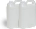 FastRack 1 Gallon Water Jug (Pack of 2) | F-Style Reusable Plastic Jug with lid for Liquids | Heavy-Duty Water Container for Storage, Camping | BPA-Free Gallon Jugs with Lid