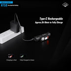 IMALENT HT50 Rechargeable Headlamp, 3000 Lumen Lightweight Flashlight with Red Light, Super Bright Head Lamp for Camping, Outdoor, Running and Hiking