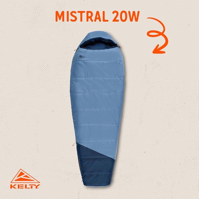 Kelty Sleeping-Bags Kelty Mistral Synthetic Camping Sleeping Bag