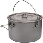 Compatible for Widesea Titanium Cookware Set, Outdoor Camping Tableware with Pot for Picnic, Hiking and Trekking