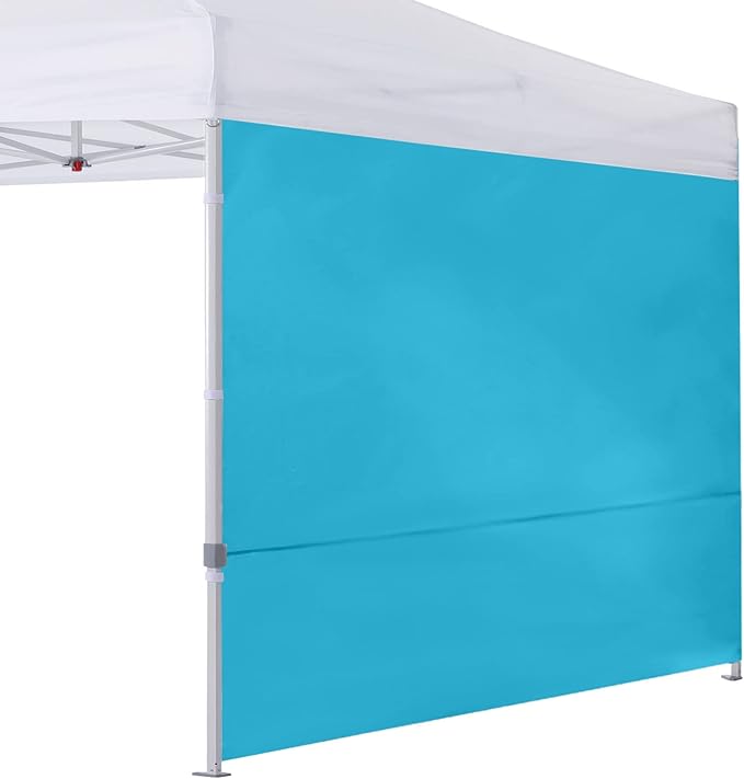 COOSHADE Instant Canopy SunWall 10x10 Canopy SideWall for Pop up Canopy Tent, 1 Pack Sidewall Only, Sky Blue