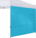 COOSHADE Instant Canopy SunWall 10x10 Canopy SideWall for Pop up Canopy Tent, 1 Pack Sidewall Only, Sky Blue