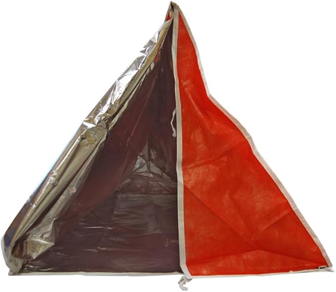 SE Emergency Outdoor Tube Tent with Steel Tent Pegs - ET3683