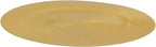 100 PCS Charger Plates Bulk, 13 Inch Decorative Round Dinner Plates, Plastic Dinner Chargers Bulk Serving Plate for Birthday Parties, Holidays, Weddings (Gold)