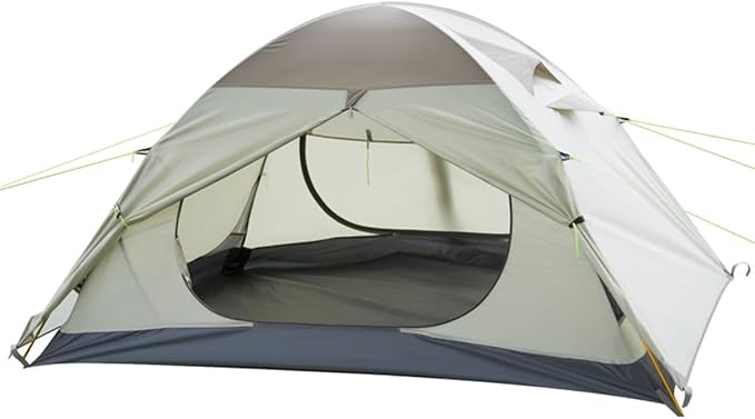 Backpacking Tent 2 Person/3 Person Waterproof Lightweight Double Layer Free-Standing Aluminum Pole Beach Canopy Tent for Outdoor Camping Hiking 4 Season Tent (Color : A, Size : 2 Person)