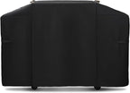 Griddle Cover for Weber 28 Inch Griddle,600D Heavy Duty Rip-Proof Material Flat Top Grill Cover,Waterproof UV and Fade Resistant BBQ Grill Cover with Straps for More 3 Burner Outdoor Griddle