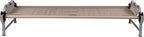 Disc-O-Bed Youth Single Camping Cot Kid-O-Bed, Portable Sleeping Cot for Kids with Included Carry Bag, Indoor and Outdoor Use, Tan