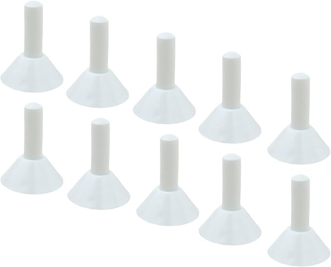 10Pcs Tent Poles Tips Tarp Poles Tip Covers Portable Lightweight Decoration Lightning Caps for Outdoor Activities Fishing
