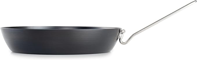GSI Outdoors Frypan, Lightweight Carbon Steel, Collapsible Handle Camp & Outdoor Frying Pan
