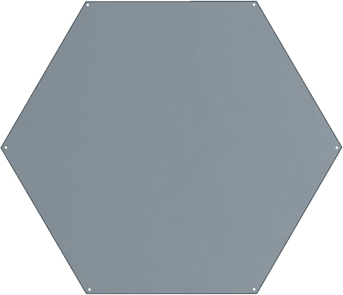 TRIWONDER Camping Tarp Waterproof Tent Footprint Hammock Rain Fly Cover Ground Cloth Small Lightweight Tent Floor Mat Camp Shelter Canopy for Hiking Backpacking Outdoor (Grey - L)