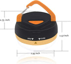 2 Pack LED Camping Lantern ,Portable Tent Light with Retractable Hook and 5 Light Modes,Best for Adults and Kids