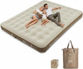 Naturehike California King Air Mattresses with Rechargeable Built-in Pump, Inflatable Mattress, Portable Blow up Mattress, Air Bed for Home, Camping, Guest