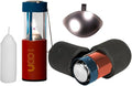 UCO Original Candle Lantern Kit – Aluminum Camping Lantern with 2 Emergency Candles, Light Reflector & Cocoon Case – Windproof Survival Lantern for Backpacking, Hiking & Power Outages