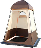 Camping Tent,Shower Tent, Privacy Camp Toilet Tent Outdoor Bathroom Camping Changing Tent, Lightweight & Sturdy, Easy Set Up, for Fishing, Dressing, Bathing, Beach, Hiking