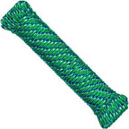 SteadMax 200 ft Poly Rope, Diamond Braided 3/16 inch Rope for Outdoors, General Purpose Rope Utility Cord, Ideal for Sports, Tents, Hammocks, Halters, Harnesses, Awnings (2 Pack, 100ft Each)