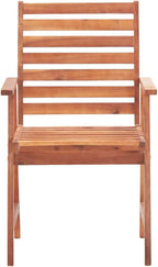 Patio Dining Chairs 3 pcs with Cushions,Outdoor Chairs,Decorative Chair,Reception Chair,Picnic Chair,Camping Chair,Breakfast Chair,Bistro Chair,for Backyard,Garden,Porch, Solid Acacia Wood