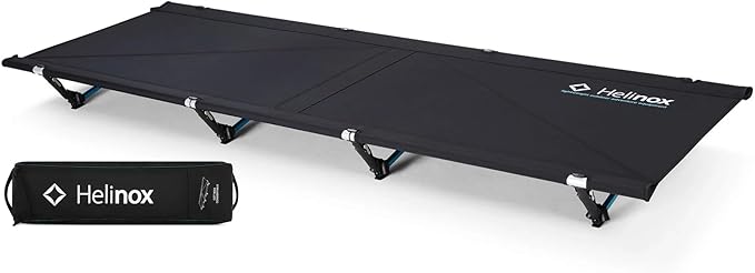 Helinox Cot Max Lightweight, Compact, Collapsible, Portable Camping Cot, Blackout (2026)