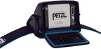 PETZL ACTIK CORE Headlamp - Powerful, Rechargeable 650 Lumen Light with Red Lighting for Hiking, Climbing, and Camping - Blue