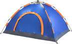 2 Person Tents for Camping Automatic Pop Up Camping Tent Lightweight Waterproof Windproof Dome Tents for Kids & Adults Great for Camping Backpacking and Hiking Ou Blue (Color : Blue)