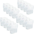 16-Pack Collapsible Water Containers (2.6 Gallon / 10L Each) - BPA Free Food Grade Water Storage Bags - Leak-Proof & Reusable for Camping, RV, Hiking & Home Backup (42 Gallons Total)