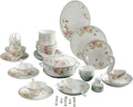 Kitchen Bowl and Plate Set Household Bowl and Plate Ceramic Bone China Tableware Bowl and Plate