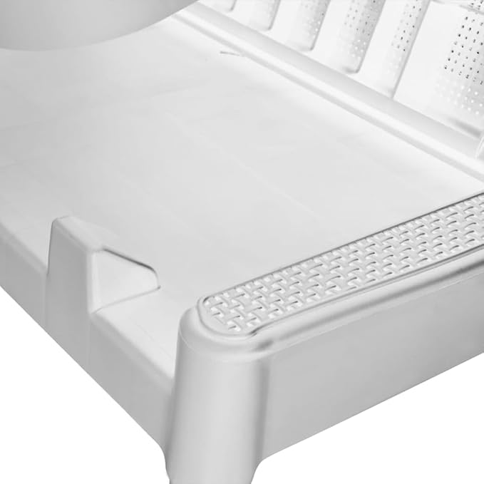 Sun Lounger with Cushion White 73.2"x23.6"x11.4" PPtanning Chair Camping Chairs Recliner Patio Suitable for Garden Courtyard