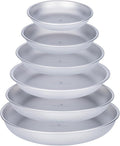 Boundless Voyage Titanium Camping Plate Dishes Saucer Lightweight Round Dinnerware Set Stackable Serving Plates Pasta Plates Travel Outdoor Home Kitchen Tableware Set Ti1141T