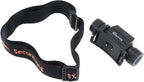 SecurityIng Elastic Headband Adjustable Headlight Strap Fit for 22mm - 26mm Torch Headlamps Holder (2)