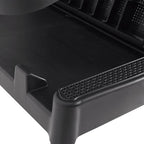 Sun Lounger with Cushion Anthracite 73.2"x23.6"x11.4" PPtanning Chair Patio Recliner Camping chairsSuitable for Garden Courtyard