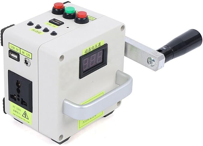 Portable High-Power Handheld Generator – 220V DC, 12V, 5V USB Fast Charging, Outdoor Power Supply, Home & Camping AC/DC Power Station