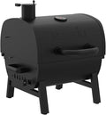 Nexgrill 17.5" Portable Charcoal Grill with Adjustable Chimney Vent, 349 SQ. In Cooking Area, Table Top Grill for Camping, Outdoor Cooking, Patios, and More – 820-0258