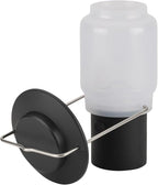 Snow Peak Mini Hozuki - Battery-Powered & Lightweight Camping Light - Portable Lantern for Soft, Ambient Light, Black
