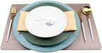 Tableware Set,Cutlery Western Plate Restaurant Table Dinner Plate Plate Placemat Napkin Set