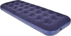 Single Size Air Mattress - Waterproof & Puncture-Resistant Inflatable Bed for Camping, Home & Travel - Portable Foldable Sleeping Pad with Comfortable Airbed Design 75"x30"x9"