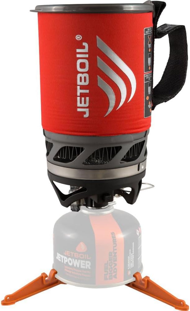 Jetboil MicroMo Lightweight Precision Camping and Backpacking Stove Cooking System with Adjustable Heat Control