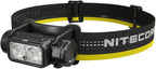 Nitecore NU53 1800 Lumen Headlamp, USB-C Rechargeable, Long Runtime, Industrial Work and Outdoor Headlamp with White & Red Auxiliary Lights