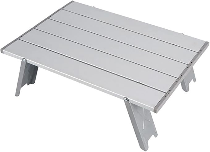 Camp Table Camping Mini Portable Foldable Table for Outdoor Picnic Barbecue Tours Tableware Ultra Light Folding Computer Bed Aluminum Desk