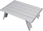 Camp Table Camping Mini Portable Foldable Table for Outdoor Picnic Barbecue Tours Tableware Ultra Light Folding Computer Bed Aluminum Desk