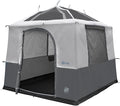 E-Z UP Camping Cube Sport, Converts 10' Angled Leg Canopy into Camping Tent