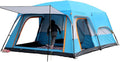Outdoor Tent, Camping Tent 6 Person, Family Tents for Camping Waterproof, Tent with Living Room and Separate Rooms, 4 Season Tents Big Family Shelter