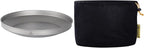 SILVERANT Titanium Trek Plate - Ultralight, Durable Camping Dish Pan Plate - Outdoor Kitchen Essential for Backpacking & Camping - 1200ml