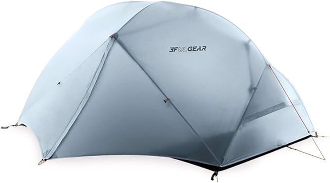 3F UL Gear Waterproof 1/2Person Camping Tent, Windproof Outdoor 3/4Seasons Tent, Portable Camping & Hiking Tent Shelter for Backpacking
