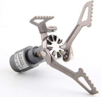 BRS 26g Stove Ultralight BRS-3000T Titanium Alloy Stove Camping Gas Stoves Outdoor Stove Gas Stove Gas Stove Miniature Portable Picnic