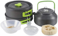 Camping Cookware Kit Cooking Set Travel Tableware Tourism Equipment for Outdoor Hiking Picnic
