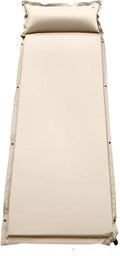 SUV Car Inflatable Mattress, Automatic Inflatable Camping Mattress, PVC Fiber Air Mattress, Car Travel Sleeping Mat, Outdoor Camping Inflatable Mattress (Beige)
