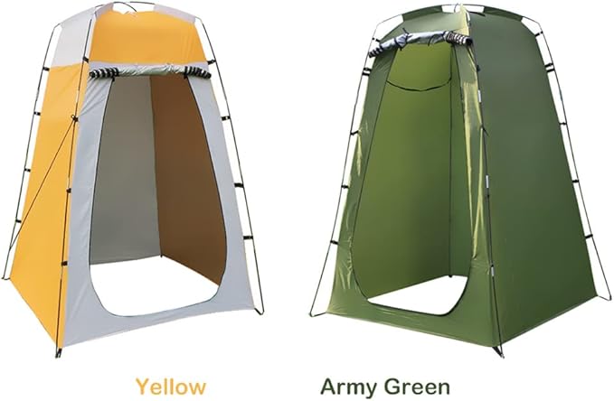 Lixada Outdoor 6FT Quick Set Up Privacy Tent, Toilet, Camp Shower, Portable Changing Room for Camping Shower Biking Toilet Beach