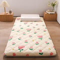 Single Double Floor Mattress, Soft Futon Portable Roll Up Folding Sleeping Pad for Home Camping Sofa Dormitory Multiple Sizes.