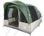 3-Person Green Waterproof Camping Tent with Tunnel Design, All-Season Outdoor Shelter for Backpacking and Hiking, Easy Setup Windproof Polyester Shelter with Mosquito